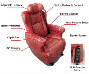 Luxury Car Seats, Model Series Alphard Premium 204-012 Layer 4